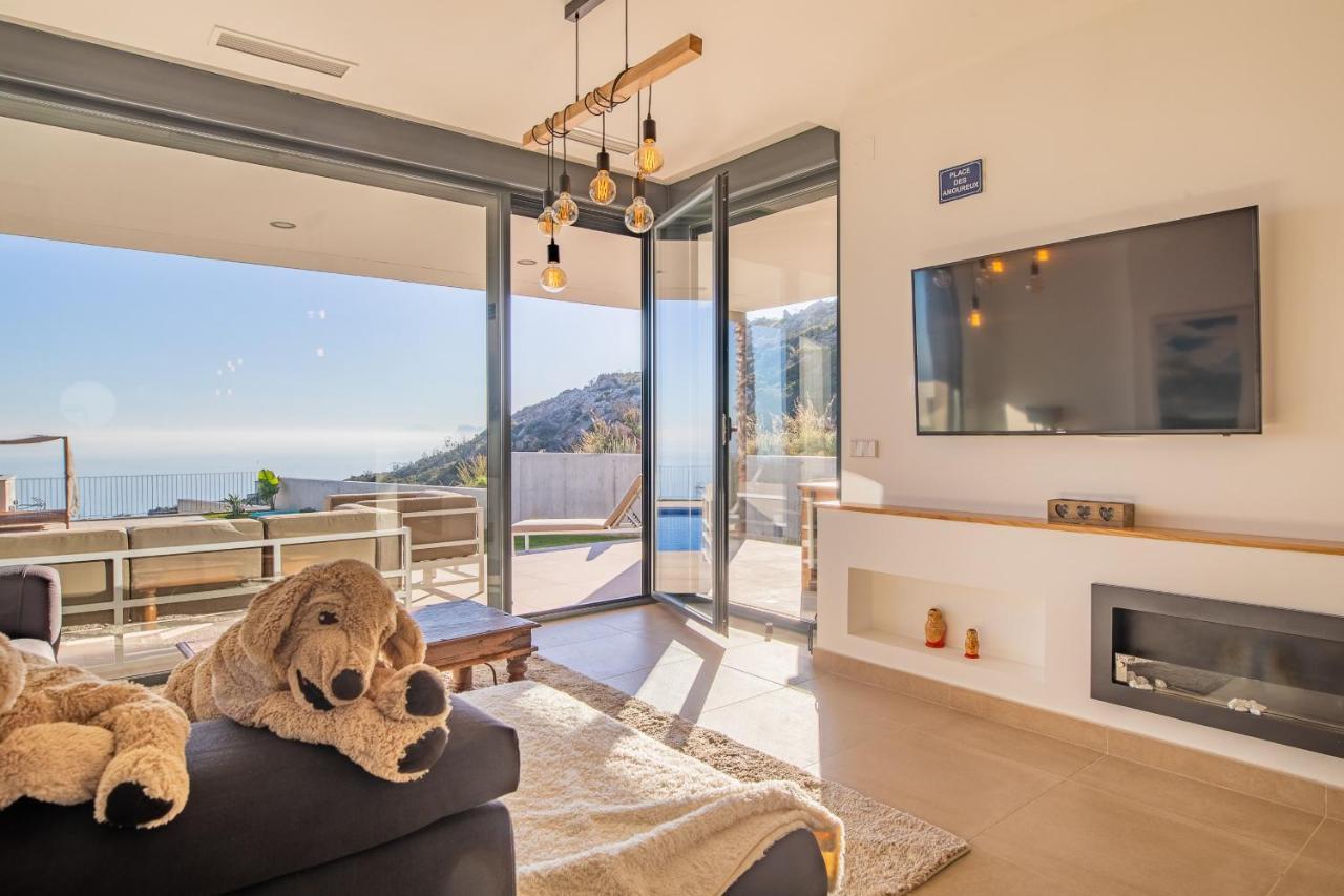 2260-Luxury Villa With Private Pool And Seaview Manilva Exterior photo
